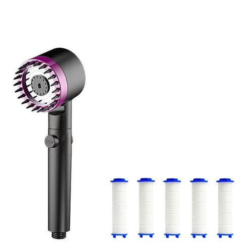 Gefilterter Duschkopf +5x Filter für Duschkopf